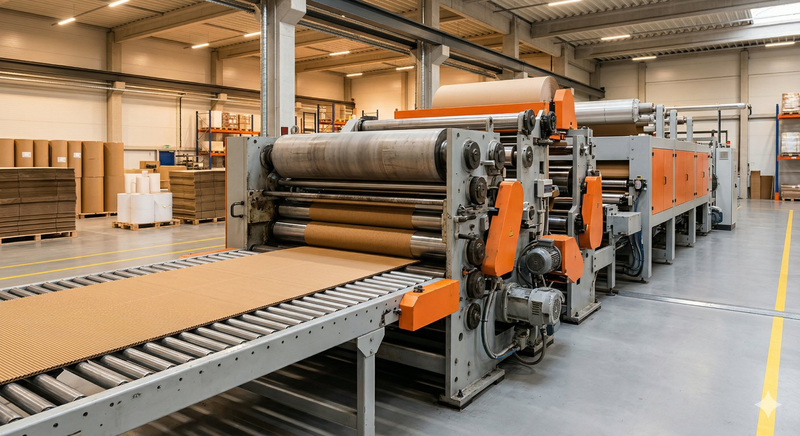 Maszyna do produkcji kartonów